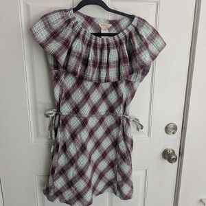 Isabel Marant Plaid Cotton Dress